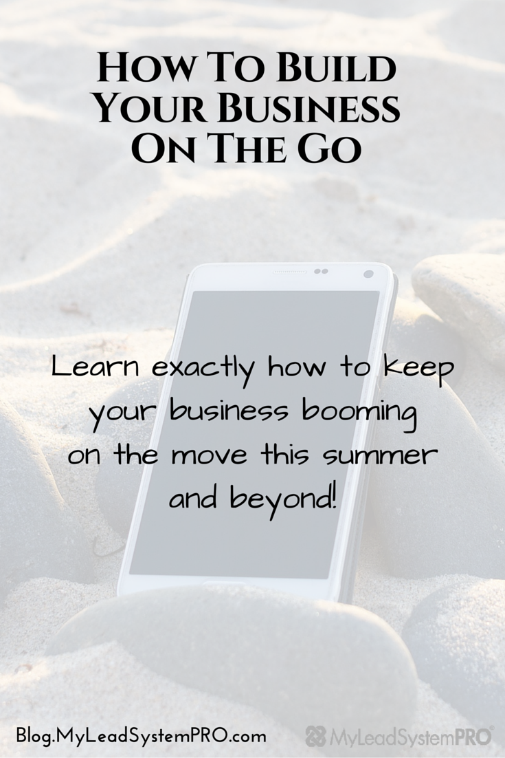 Chances are that your schedule will change a bit this summer. Road trips will happen. Full on vacations will happen. The kids will be out of school. You'll get more daylight. It's the perfect time to be able to build your business on the go... without having to be chained to a desk. L5 Keysha Bass is going to help you figure out exactly how to make that happen.