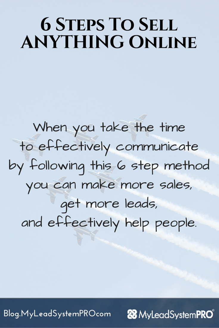 Want to know the exact message to put in all your marketing to get more leads and make more sales? Here are 6 steps of how to not only deliver what your audience thinks they need but what you know they need as well. If you understand this marketing communication strategy you can sell just about anything…even dirt!