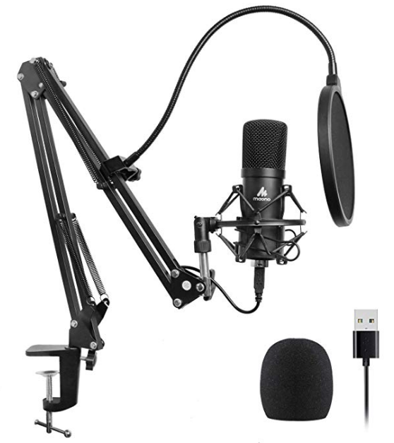 microphone MAONO AU-A04 USB Condenser Microphone ($63.99)